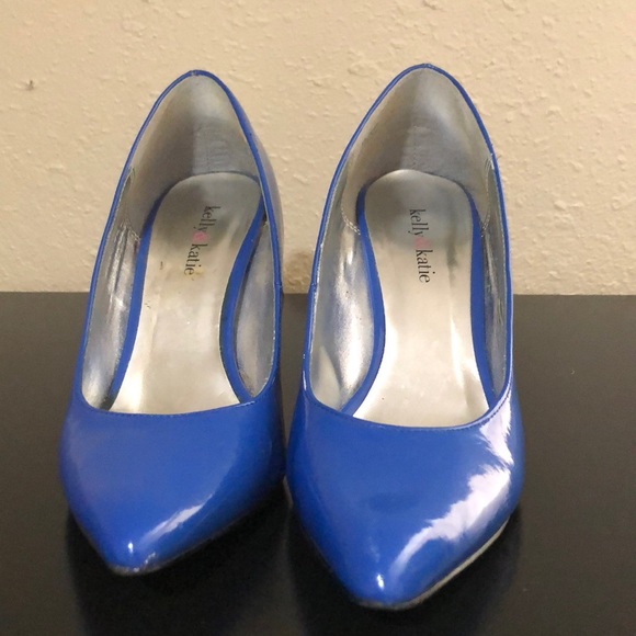 Statement Blue Heels - Picture 2 of 6